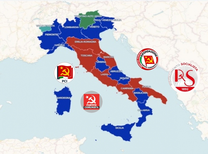 Le liste rosse per le regionali, in Italia – Massimiliano Lorenzo