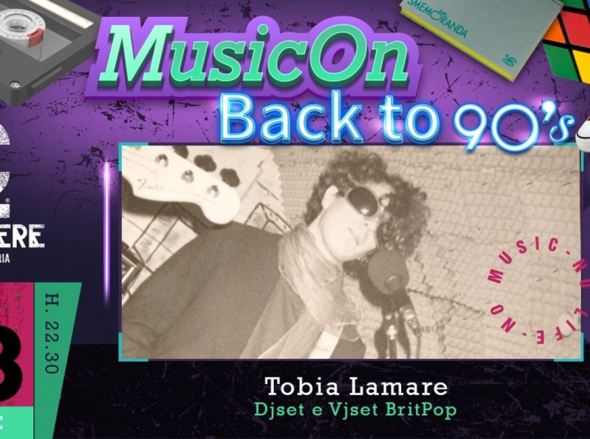 Back to 90's ● Brit-Pop dj set con Tobia Lamare - Cantiere