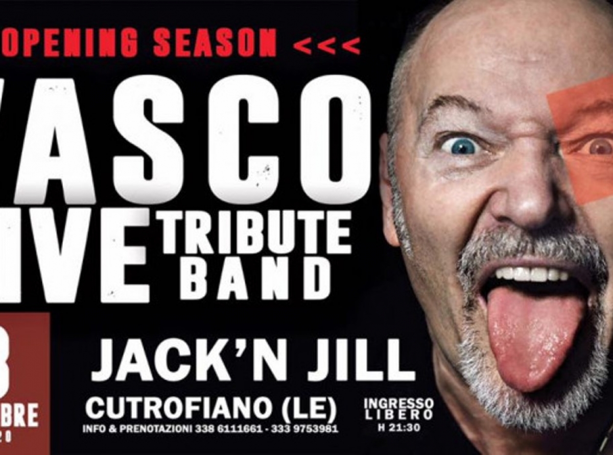 VASCO LIVE - GIOVEDI 08 AL JACK