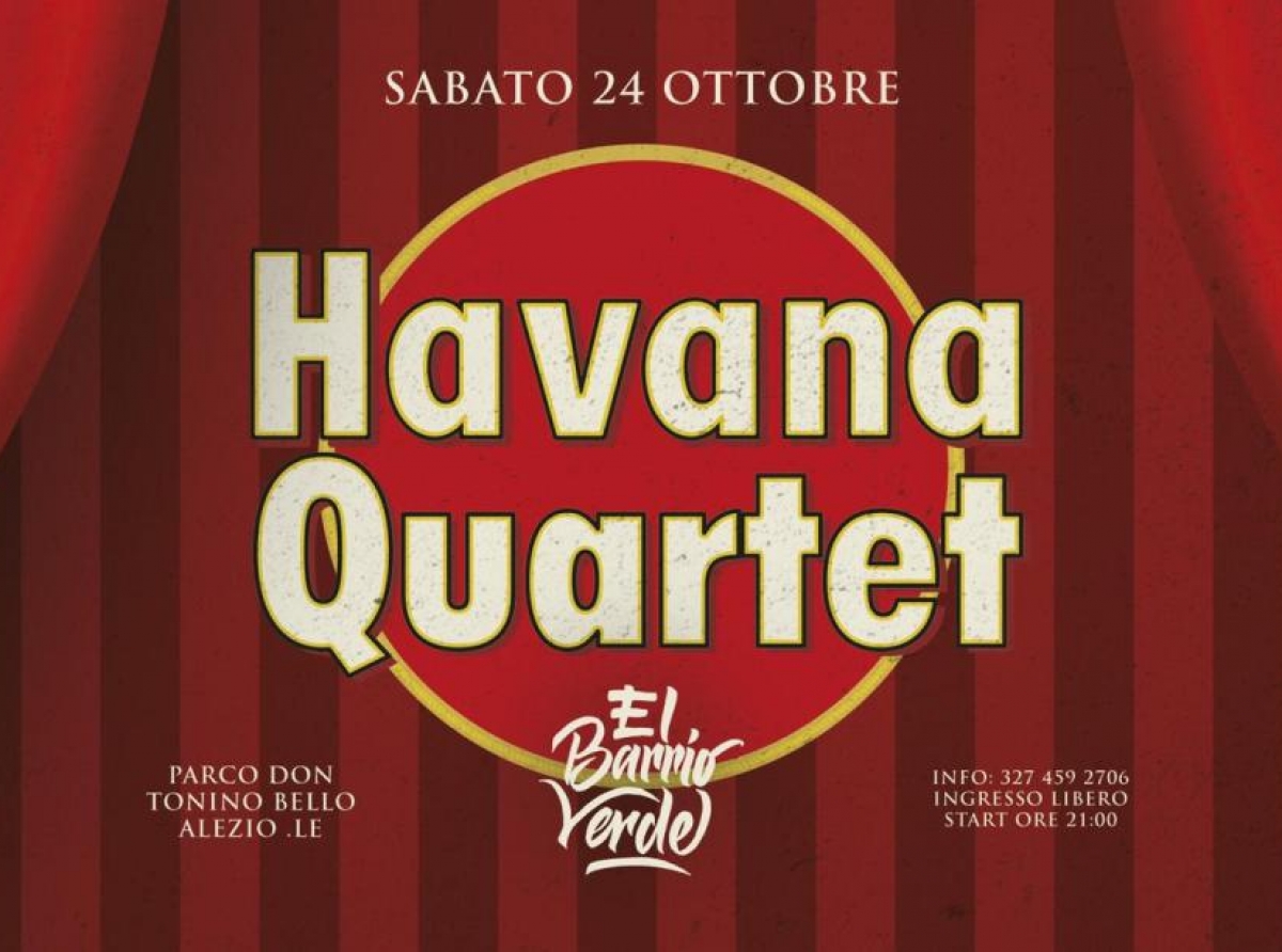 Havana Quartet live – el Barrio Verde