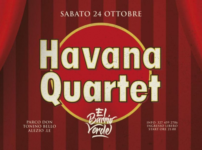 Havana Quartet live – el Barrio Verde