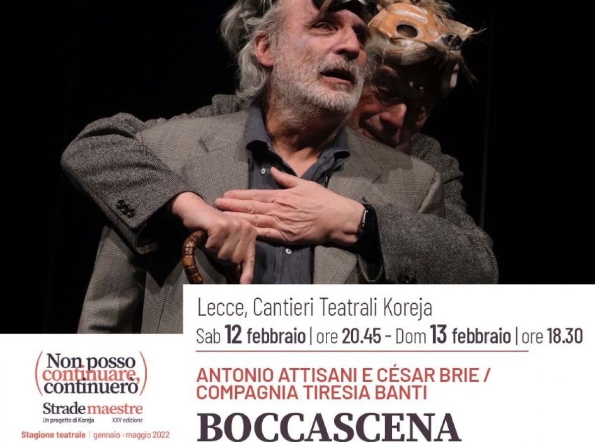   Teatri Koreja: “BOCCASCENA” incontri in Università e Accademia per gli studenti 