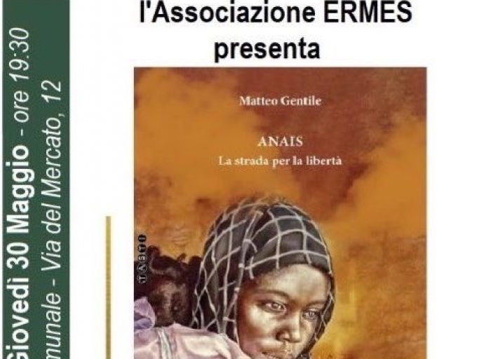 A Castellaneta la Prima in Puglia dell'ultimo romanzo di Matteo Gentile: Anais, la strada per la Libertà